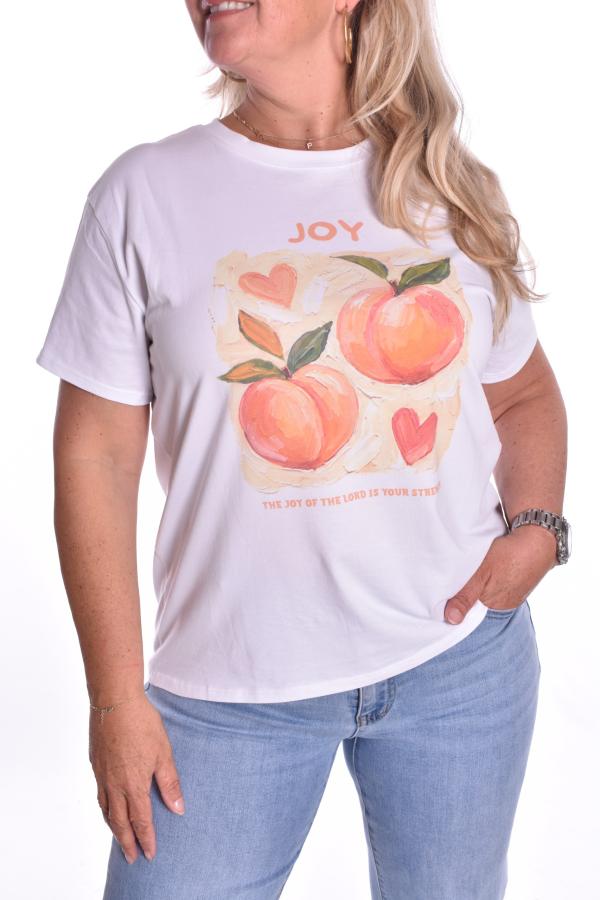 T-shirt Peach